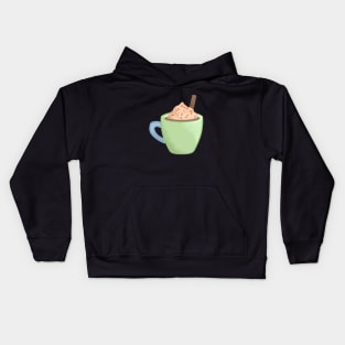 Cute Lovely Cocoa Mug Kids Hoodie